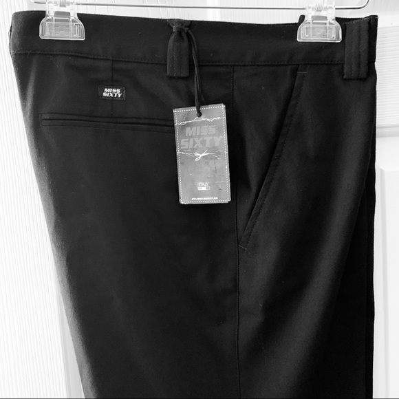MISS SIXTY New Black Pants Sz 31 - Picture 3 of 8